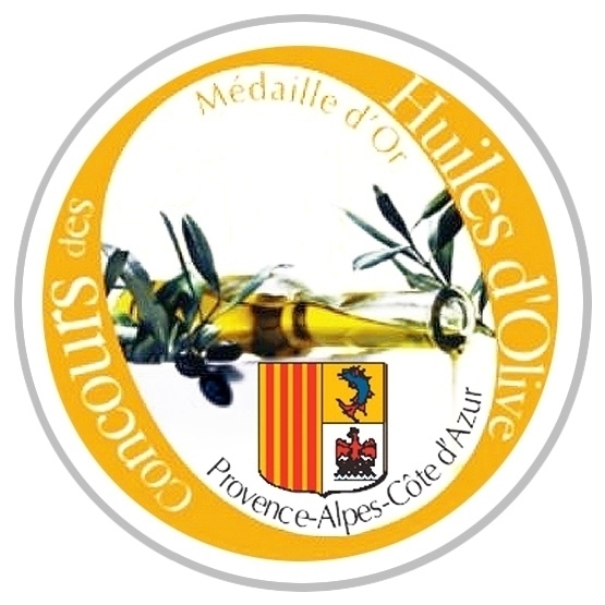 Concours des Huiles d'Olive Provence Alpes Côte d'Azur 2017 - Medaille d'Or