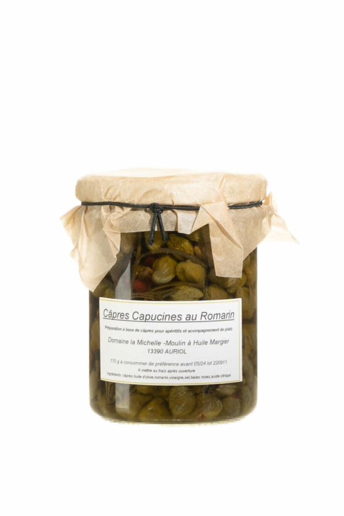 Câpres capucine huile et romarin - 170g