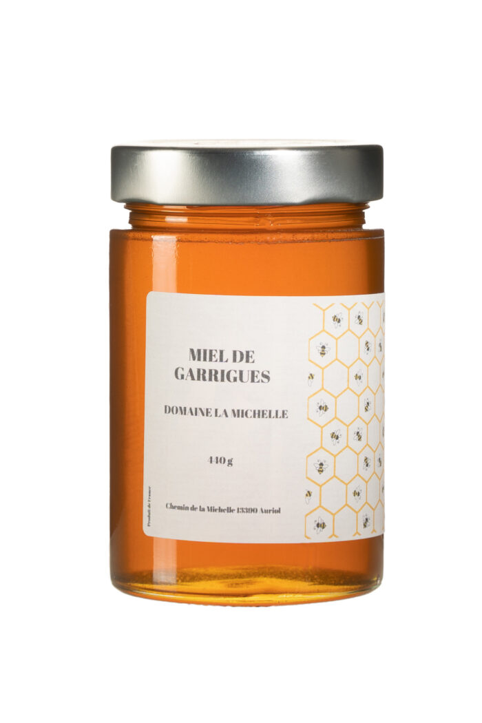 Miel de GARRIQUES 440G - DOMAINE LA MICHELLE